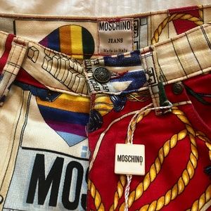 Vintage 90’s rare Moschino jean style trousers